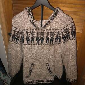 Beige Alpaca Full Zip Hoodie for Women – Gamboa,